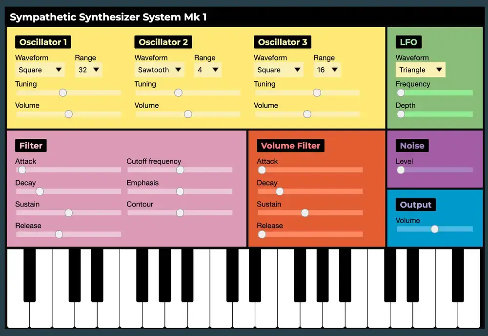 Web Synths | Online Synthesizers Collection